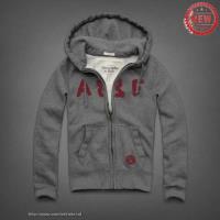 heren abercrombie and fitch pullover full-zip grijs Overhemd Uitgaan qrr0n551